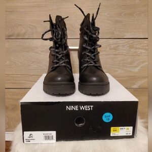 Nine West Black Heeled Booties. NEW!